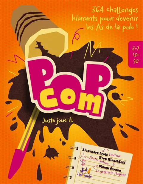 Jeu d’ambiance Ludonaute Pop Com