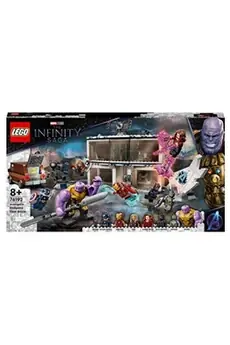 LEGO® 76192 Marvel Super Heroes™ Le combat final d’Avengers: Endgame, Jeu de Construction avec Thanos et 6 Mini figurines