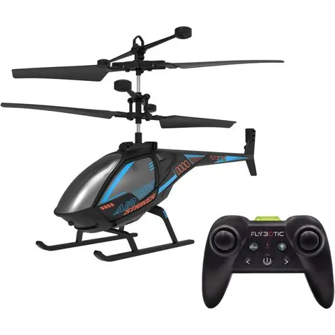 Hélicoptère radiocommandée - FLYBOTIC - Air Striker - Vol stable - Batterie rechargeable - Dès 8 ans