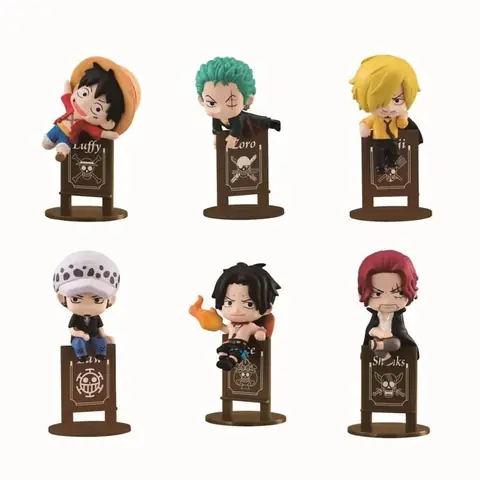 Figurines - Megahouse - Ochatomo Series - Boîte de 8 pièces - Banquet pirate - One Piece