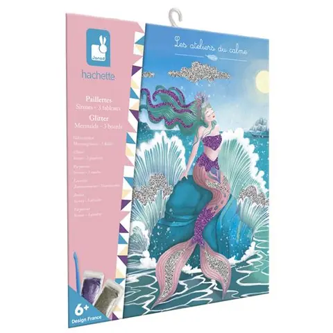 Jeu créatif Janod Paillettes Sirènes