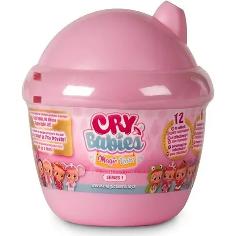 Poupon Cry Babies Magic Tears - Maison Bib - Accessoires inclus - Modèle aléatoire - IMC TOYS