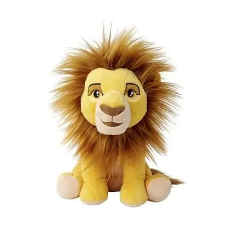 PELUCHE - SIMBA - MUFASA - 25 cm - Convient dès la naissance - Roi Lion 30 ans