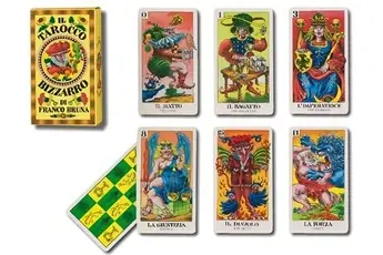 Dal Negro cartes de tarot 11,8 x 6,6 cm carton 78-part