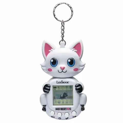 Console My Best-E® 2 Chats avec écran LCD et porte-clés