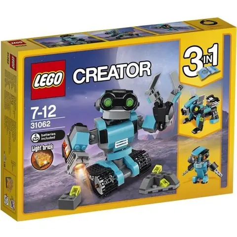 LEGO® Creator - Le robot explorateur - 205 pièces - Garçon et Fille - A partir de 7 ans