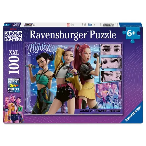 Ravensburger - Puzzle Enfant 100 pièces XXL - KPop Demon Hunters - dès 6 ans - Puzzle de qualité supérieure - 12002222