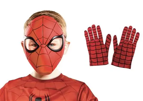 Déguisement enfant Marvel Spider-Man Kit Accessoires Masque et Gants