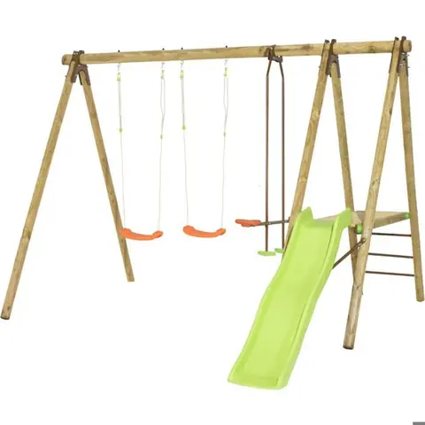 Station de jeux bois 230 m Artix MAILI - 6 enfants