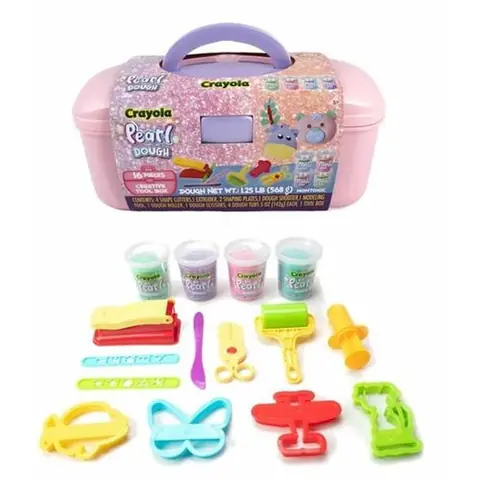 Pâte à modeler - CRAYOLA - Jeu Créatif - Multicouleur - 4 activités - À partir de 3 ans