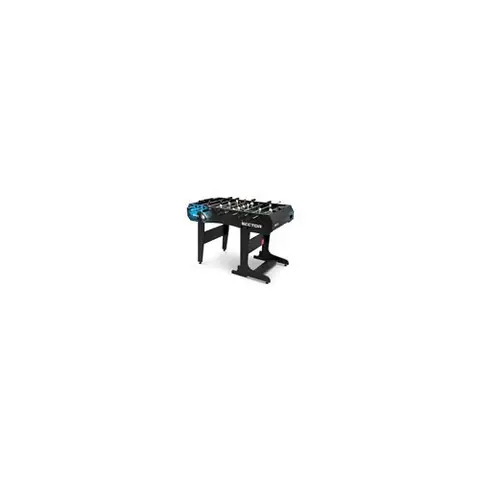Hop-Sport Baby-foot Sector, baby-foot pliant pour enfants et adultes, table de jeu football comprenant 3 ballons pour la maison, Bleu