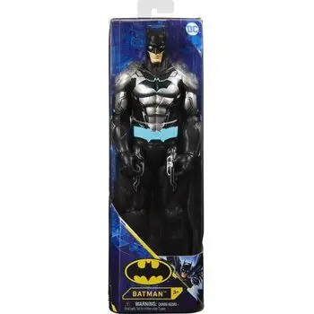 DC COMICS BATMAN - FIGURINE 30 CM BATMAN TECH - 6060346 - figurine articulée - Univers héros Jeu Jouet Enfant 3 et +