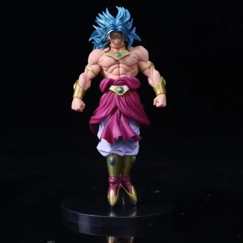 Figurine Broly PVC Jouet Dragon Ball Figurine daction 19 Cm Super Saiyan Broly Le Fils de Paragus Figurine Dragon Ball Z