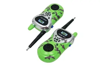 Talkie walkie pour enfants Appel sans fil à distance parent enfant Téléphone jouet interactif Vert
