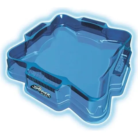 SPINNER MAD by Silverlit - Arène de combat avec reposes-toupies - 86338