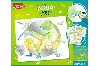 Dessin et coloriage enfant Aqua'Art Dinosaures