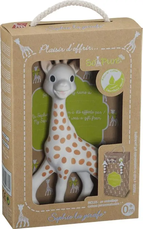 Coffret cadeau Sophie la Girafe So'Pure Vulli