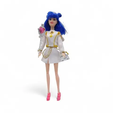 POUPÉE ZOEY BLANC k-pop 30 CM Cadeaux Anniversaire Deco Noel COLLECTION POUPÉE produit générique compatible avec demon hunters