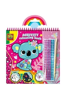 - Cahier d'activités de coloriage avec des diamants 3 en 1