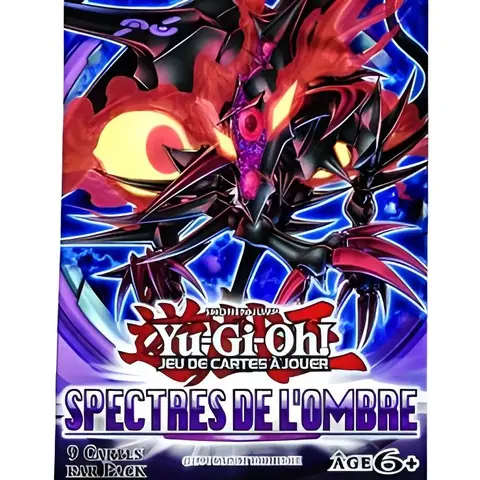 Booster - Yu-Gi-Oh! - Les Spectres de lOmbre - 2 joueurs ou plus - À partir de 6 ans - Mixte