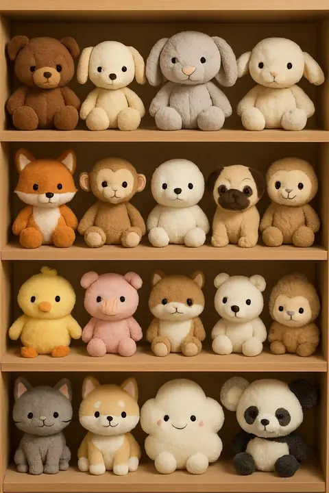 DIY déco : fabriquer un mur d’exposition pour peluches colorées