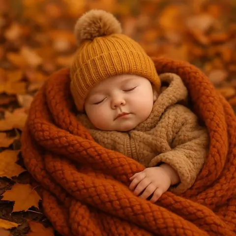Doudous et rituels cocooning pour apaiser bébé en automne