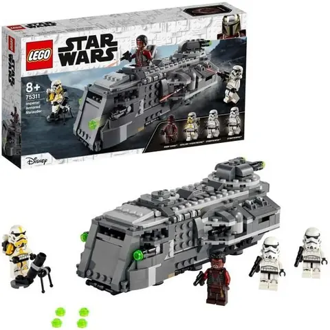 LEGO® 75311 Star Wars Le Maraudeur Blindé Impérial Jouet pour Enfants de 8 ans et plus avec 4 Figurines