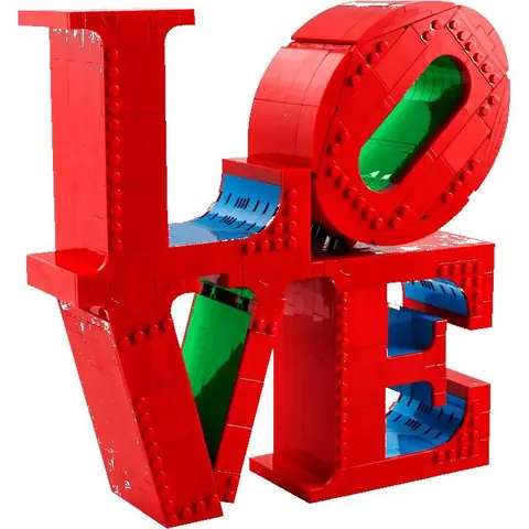 LEGO art 31214 LOVE Cadeaux Jouets Objets de collection 18+