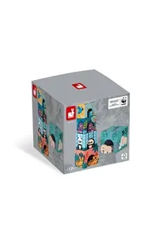 Jeu en bois Pyramide et figurines animaux