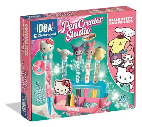 Jeu créatif Clementoni Crée tes stylos Hello Kitty
