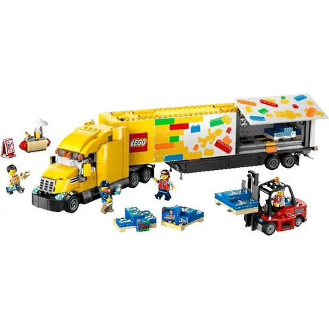 LEGO city 60440 Le camion de livraison jaune Cadeaux Jouets Objets de collection 8+