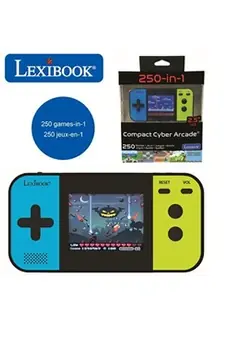 Console de jeux portable Compact Cyber Arcade 250 jeux