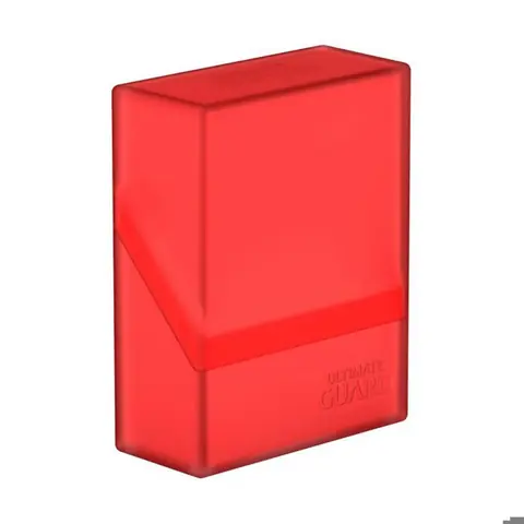 Boîte de rangement pour cartes Ultimate Guard - Boulder Deck Case 40+ - Rouge