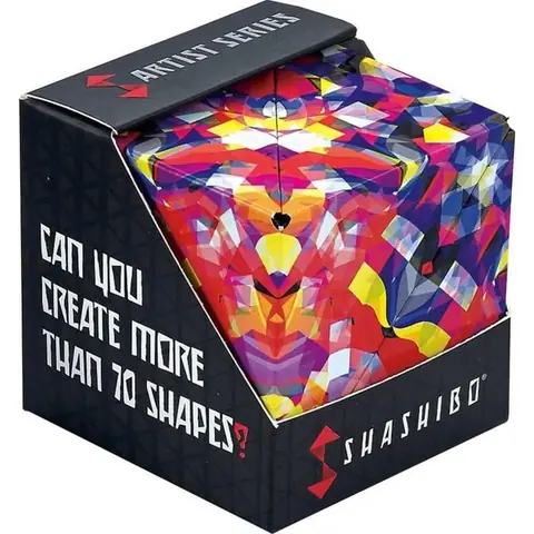 Casse-tête en 3D - BLACKROCK - SHASHIBO CONFETTI - Multicolore - Cube magnétique - Dès 6 ans