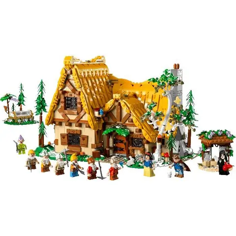 LEGO Disney 43242 La Chaumière de Blanche-Neige et des Sept Nains Cadeaux Jouets Objets de collection 18+