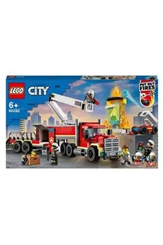 LEGO City 60282 L'unité de commandement des pompiers