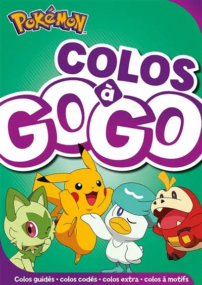 Pokémon - Colos à gogo Paldea Livre de coloriages - Hachette Jeunesse