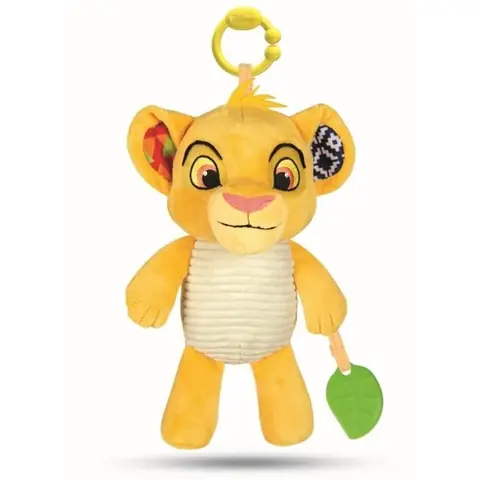 Clementoni - Roi Lion - Peluche Premières activités