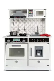 Cuisine électronique en bois WHITE MODERN