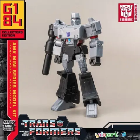 Figurine - YOLOPARK - AMK Mini Series Megatron - Plastic Model Kit - 12 cm - À monter soi-même