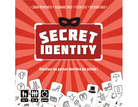 Jeu d’ambiance Gigamic Secret Identity Nouvelle Edition