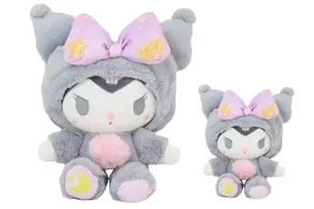 2Pièces Simyron Kuromi en Peluche Hello Kitty Jouet Poupée Doux My Melody pour Enfants Enfants Cadeaux d'anniversaire 15CM et 23CM A Produit