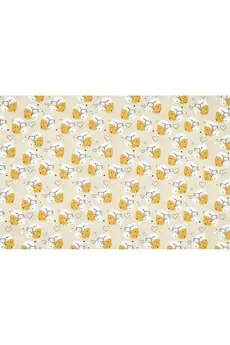 Tissu coton enfant chouette vendu au mètre(...) - 0001 Jaune poussin