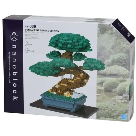 Figurine en briques - BANDAI - NANOBLOCK - Bonsai Deluxe - 1130 pcs