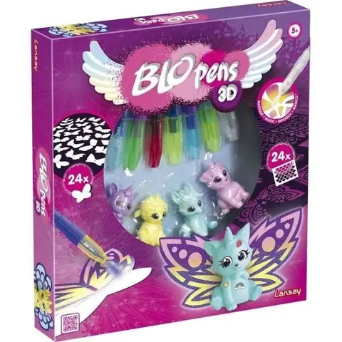 Jeu de coloriage - LANSAY - 25252 - Blopens 3D - Magic Pets