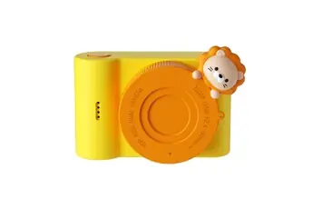 Brightake Appareil photo 32 Go pour enfants, écran tactile, appareils photo numériques, 3 pouces, avec lentille avant et arrière, cadeau pour les