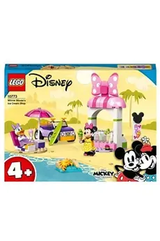 LEGO® 4+ 10773 Disney® Le magasin de glaces de Minnie Mouse avec Figurine Daisy