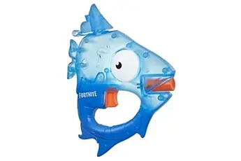 Nerf - Fortnite - Blaster A Eau Slurpfish - Design Du Personnage De Fortnite