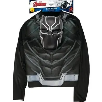 RUBIES Top classique Black Panther + masque