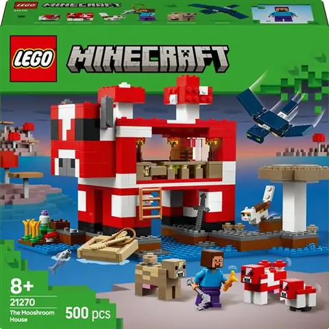 LEGO® Minecraft® 21270 La maison des Champimeuhs